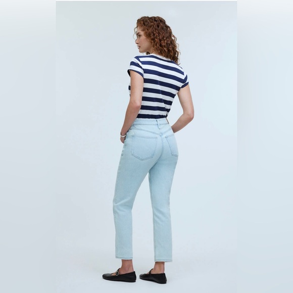 Madewell Light Wash The Curvy Perfect Vintage Jean in Size 26P - Picture 2 of 7